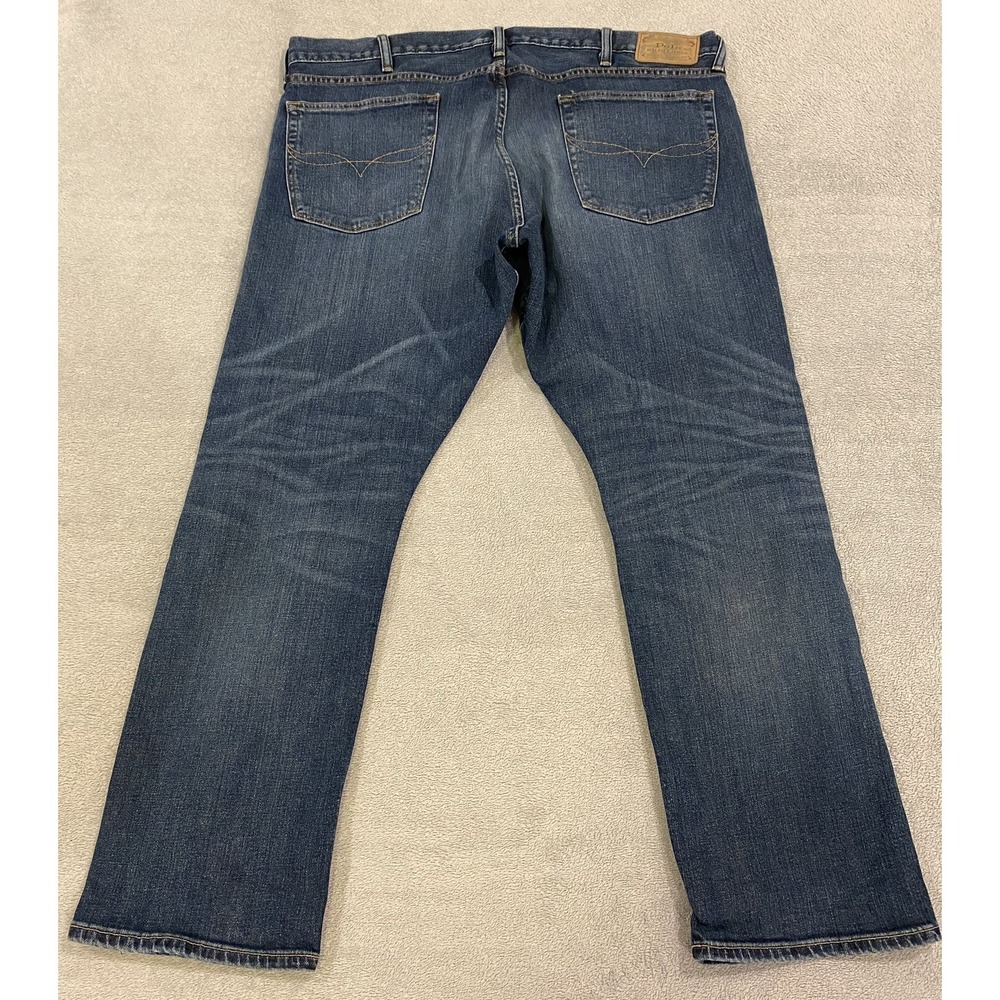 Ralph Lauren Polo Mens Jeans Blue 40x30 (42x31 actual) Varick Slim Straight